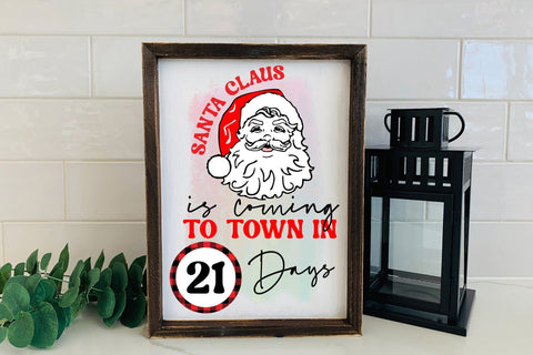 Christmas Countdown Sublimation Design PNG Sublimation CraftLabSVG 
