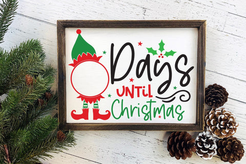 Christmas Countdown SVG - Days Until Christmas SVG CraftLabSVG 