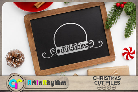 Christmas countdown SVG / Days until Christmas SVG SVG Artinrhythm shop 