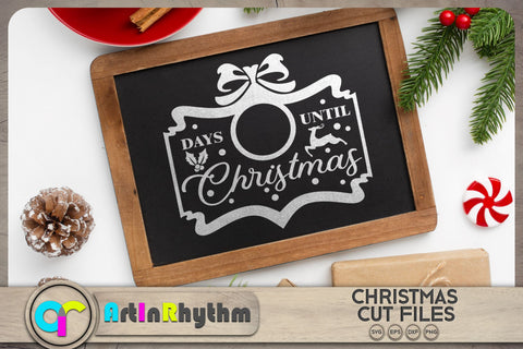 Christmas countdown SVG / Days until Christmas SVG SVG Artinrhythm shop 