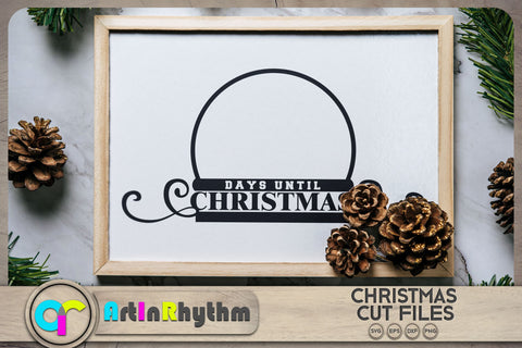 Christmas countdown SVG / Days until Christmas SVG SVG Artinrhythm shop 