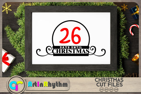 Christmas countdown SVG / Days until Christmas SVG SVG Artinrhythm shop 