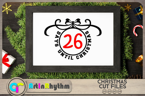 Christmas countdown SVG / Days until Christmas SVG SVG Artinrhythm shop 