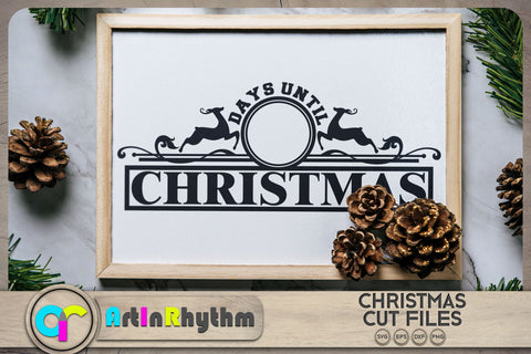 Christmas countdown SVG / Days until Christmas SVG SVG Artinrhythm shop 