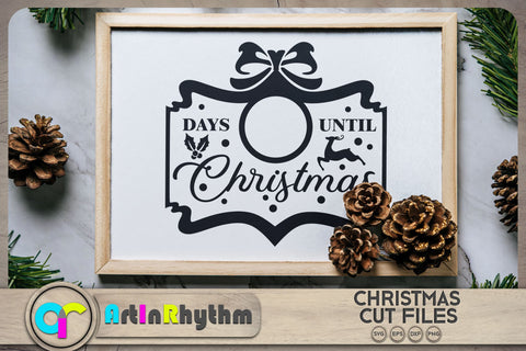 Christmas countdown SVG / Days until Christmas SVG SVG Artinrhythm shop 