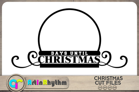 Christmas countdown SVG / Days until Christmas SVG SVG Artinrhythm shop 