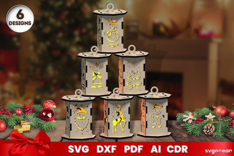 Christmas Craft Bundle | Laser cut | Svg | Sublimation SVG SvgOcean 