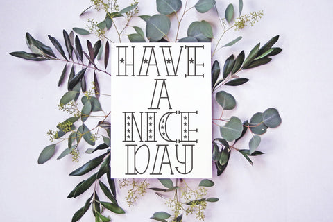 Christmas Craft Font Afandi Studio 