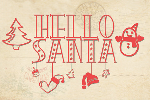 Christmas Craft Font Afandi Studio 