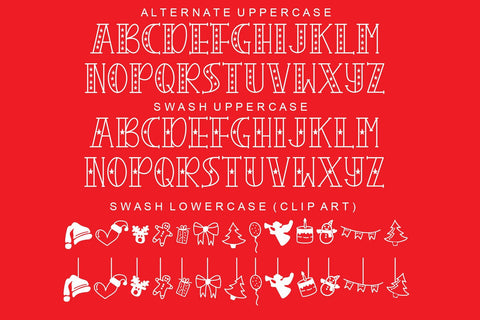 Christmas Craft Font Afandi Studio 