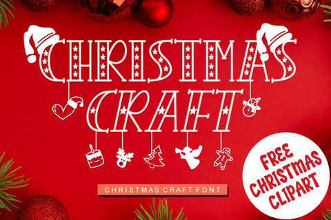 Christmas Craft Font Afandi Studio 