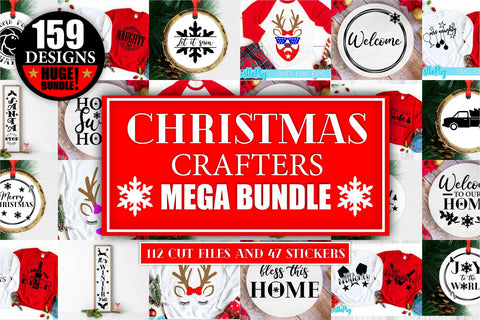 Christmas Crafters Mega Design Bundle SVG Whistlepig Designs 