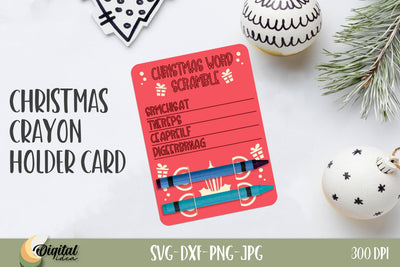 Christmas Crayon Holder Cards. Paper Cut Christmas Cards. Joy Card Paper 3D Paper Evgenyia Guschina 