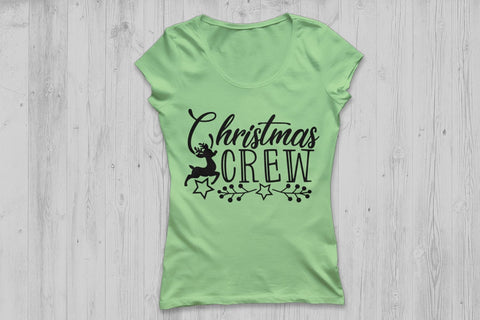 Christmas Crew| Christmas SVG Cutting Files. SVG CosmosFineArt 