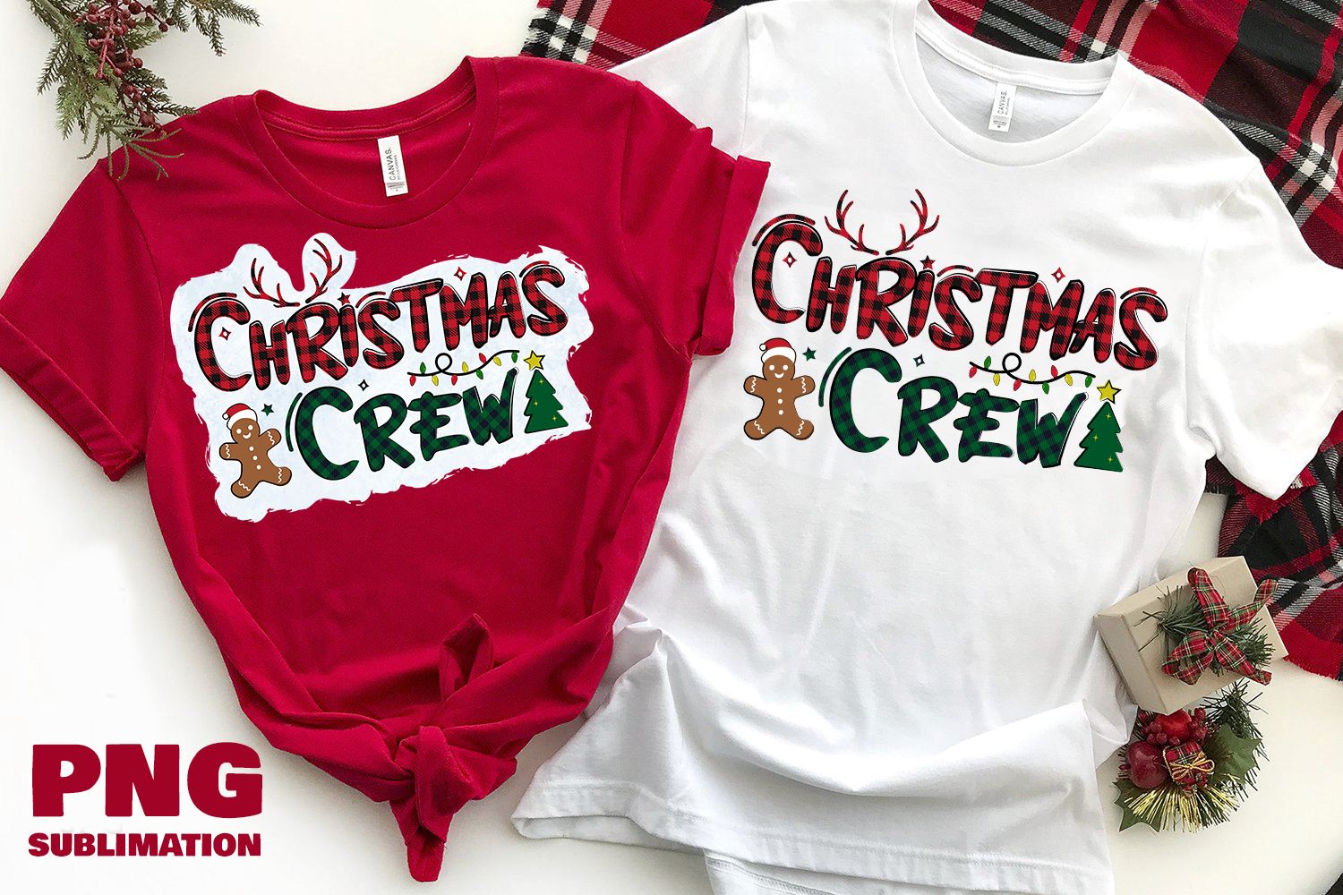 Christmas crew sublimation christmas shirt designs - So Fontsy