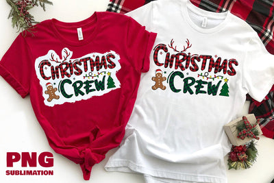 Christmas crew sublimation christmas shirt designs Sublimation KMarinaDesign 