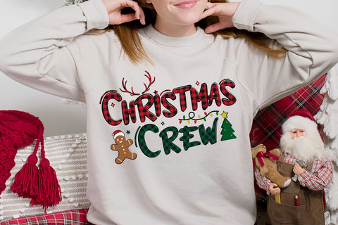 Christmas crew sublimation christmas shirt designs Sublimation KMarinaDesign 