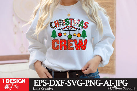 Christmas Crew Sublimation Design Sublimation Insomnia Std 