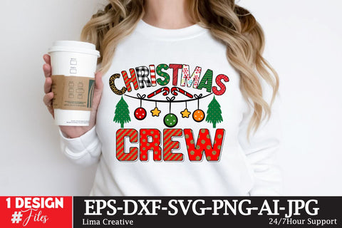 Christmas Crew Sublimation Design Sublimation Insomnia Std 