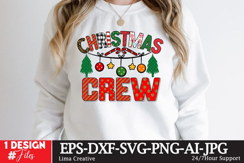 Christmas Crew Sublimation Design Sublimation Insomnia Std 