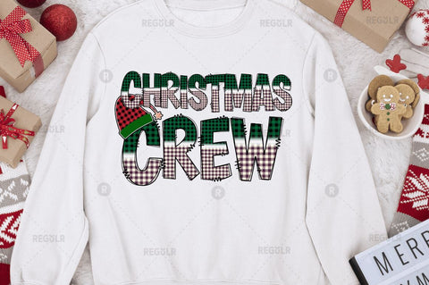 Christmas crew Sublimation Design Sublimation Regulrcrative 
