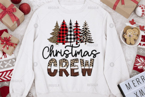 Christmas crew Sublimation Design Sublimation Regulrcrative 