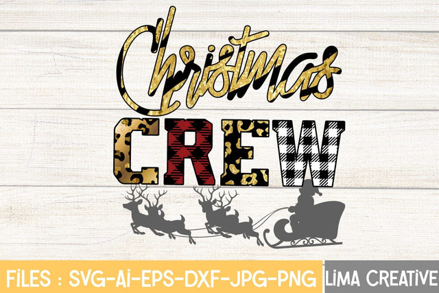 Christmas Crew Sublimation Sublimation Insomnia Std 