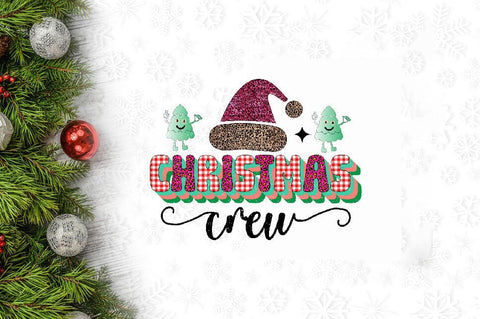 Christmas Crew Sublimation SVGArt 