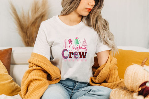 Christmas Crew Sublimation SVGArt 