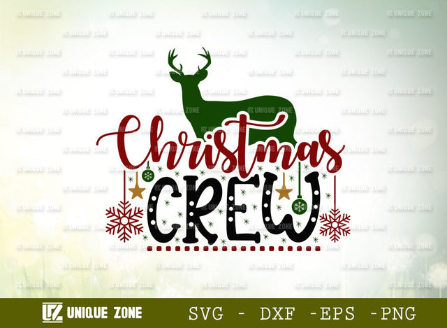 Christmas Crew Svg | Christmas Svg | Merry Christmas Svg | Santa Svg | Christmas Crew Svg SVG Unique Zone 