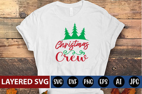 Christmas crew SVG Cut File SVG Blessedprint 