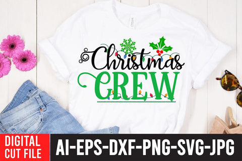 Christmas Crew SVG Cute File SVG BlackCatsMedia 