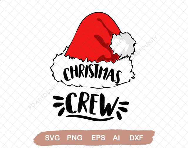 Christmas Crew Svg file, 24oz Venti Cold Cup Design, EPS file, svg file, JPG file Download SVG DiamondDesign 