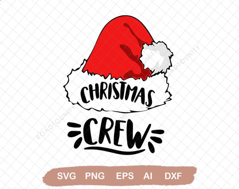 Christmas Crew Svg file, 24oz Venti Cold Cup Design, EPS file, svg file, JPG file Download SVG DiamondDesign 
