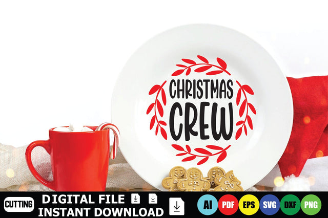 Christmas Crew SVG Shahin alam 