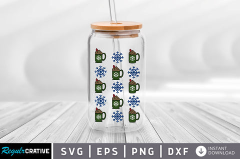 Christmas cup SVG Design SVG Regulrcrative 