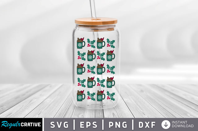 Christmas cup SVG Design SVG Regulrcrative 
