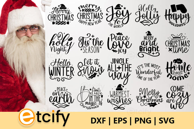 Christmas cute SVG designs SVG etcify 