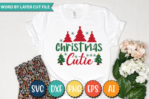 Christmas Cutie SVG Cut File SVG DesignPlante 503 