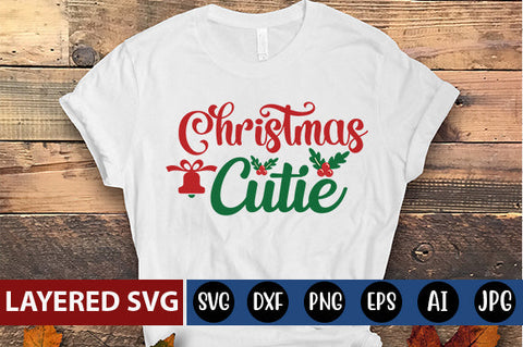 Christmas cutie SVG cute file SVG Blessedprint 