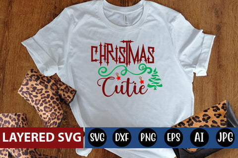 Christmas cutie SVG cute file SVG Blessedprint 