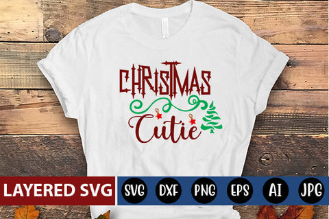 Christmas cutie SVG cute file SVG Blessedprint 