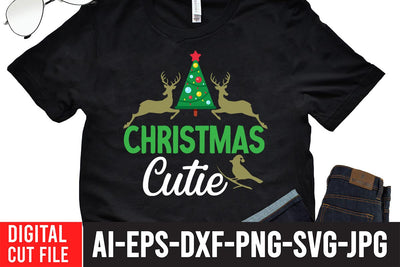 Christmas Cutie SVG Design SVG BlackCatsMedia 