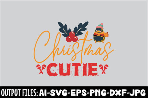 Christmas Cutie svg design SVG Rafiqul20606 