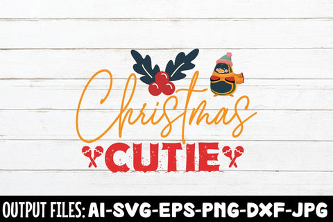 Christmas Cutie svg design SVG Rafiqul20606 
