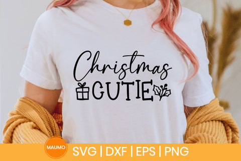 Christmas cutie svg quote SVG Maumo Designs 