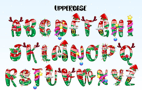 Christmas Deco Font BB Digital Arts 