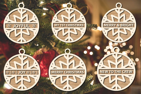 Christmas Decor Ornament SVG Bundle SVG Rupkotha 