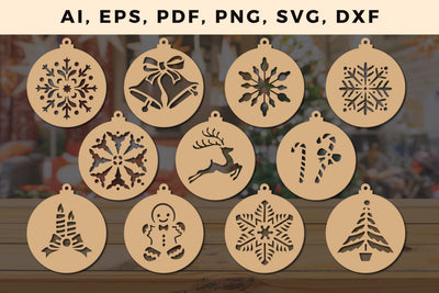 CHRISTMAS Decorations Bundle SVG File SVG MD JOYNAL ABDIN 