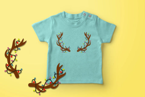 christmas Deer antlers svg, christmas svg cut file SVG dadan_pm 